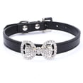 thumbnail image 1 of Los collares y corbatas con diamantes de imitación para mascotas, gatos y perros son adecuados para perros y gatos de tamaño pequeño y mediano., 1 of 5