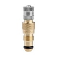 thumbnail image 1 of Trch3 Tractor Air Water Tire Valve Stem Core Housing Complete Chrome Set, 1 of 7