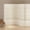 H63.0"*L157.5", variant on Wavy Kraft Paper Room Divider Half Straight Half Arc, Foldable Bendable Freestanding Partition for Bedroom Living Room