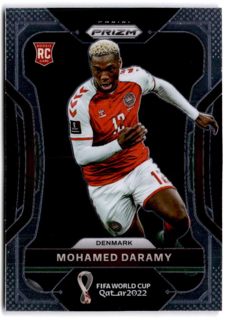 2022 Panini Prizm FIFA World Cup Qatar #74 Mohamed Daramy Denmark