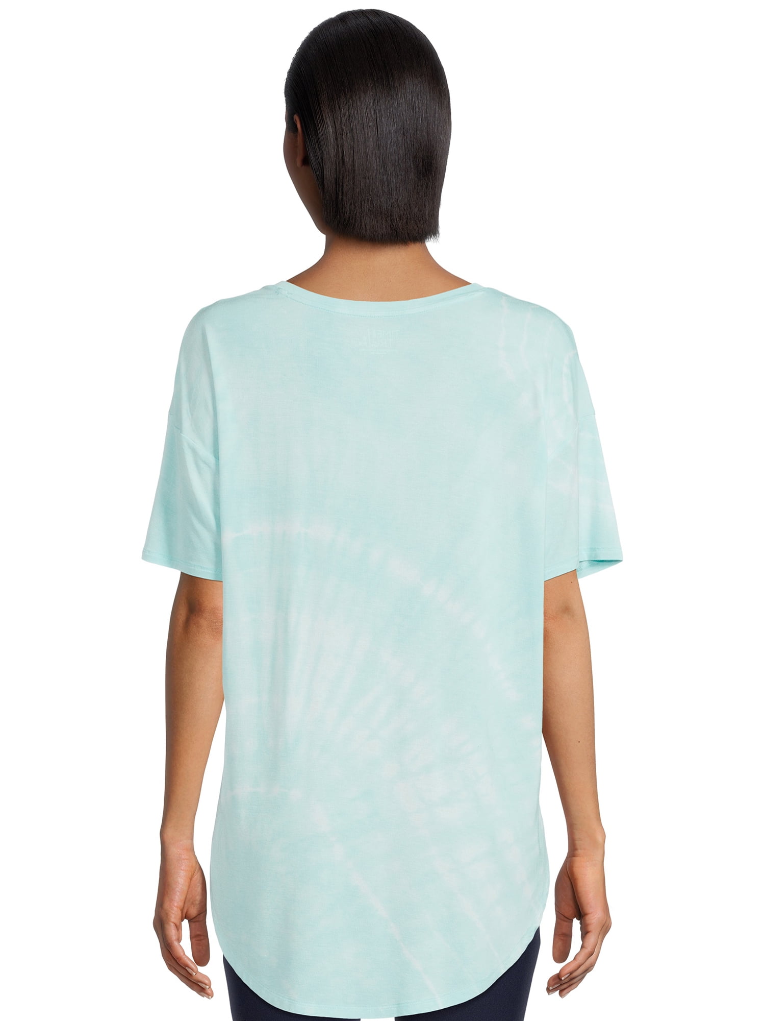 Time and Tru Women's V-Neck Tunic T- Shirt