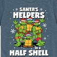 thumbnail image 3 of Teenage Muntant Ninja Turtle - Santas Helpers In A Half Shell - Toddler And Youth Short Sleeve Graphic T-Shirt, 3 of 5