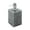 Silver, variant on Sparkles Home  Luminous Rhinestone Soap Dispenser Charcoal