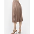thumbnail image 2 of Falda plisada brillo sutil AMAD Casual para mujer Talla S, 2 of 5