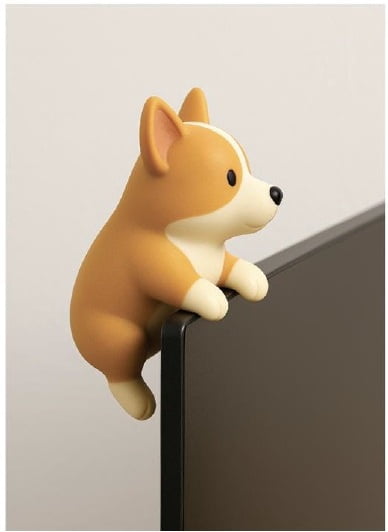 Computer Critter Monitor Character Topper Accessory, Dog