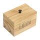 thumbnail image 1 of Caja organizadora para cápsulas de lavandería, estilo rústico, con tapa, accesorios de baño Color de la madera, 1 of 9