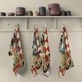 thumbnail image 4 of Kitchen Dish Towels, Vintage Rooster Kitchen Towels Set of 6 Super Soft Absorbent Dish Towels Set Microfiber Polyester Kitchen Dish Cloths Decorative Tea Towels, 28"x18", 4 of 7