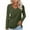 Army Green01, variant on AherBiu Long Sleeve Tops for Women V Neck Comfy Basic T Shirts Layer Tees Undershirts Plain Solid Color Pajama Tops
