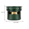 thumbnail image 3 of Portable Windproof Stove Aluminum Alloy Outdoor Picnic Stove Tea Stove Household Tea Cooker Liquid Solid Stove Head Deals Of The Day Clearance, 3 of 8