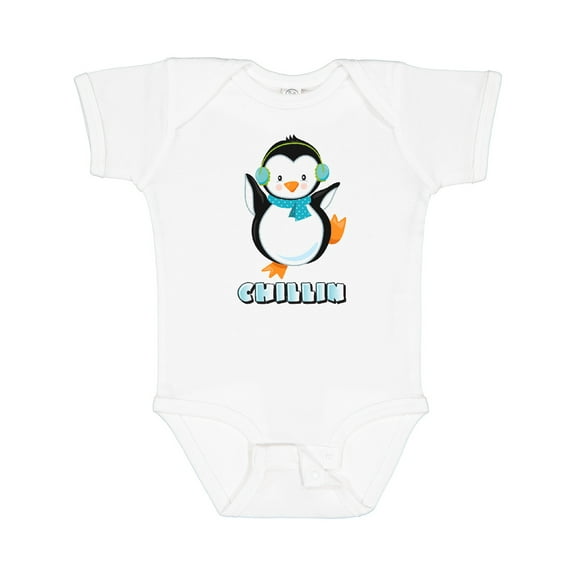 Inktastic Chillin Penguin Boys or Girls Baby Bodysuit
