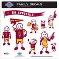 thumbnail image 1 of NCAA Siskiyou Sports Fan Shop Arizona State Sun Devils Family Decal Set Large One Size Team Color, 1 of 4
