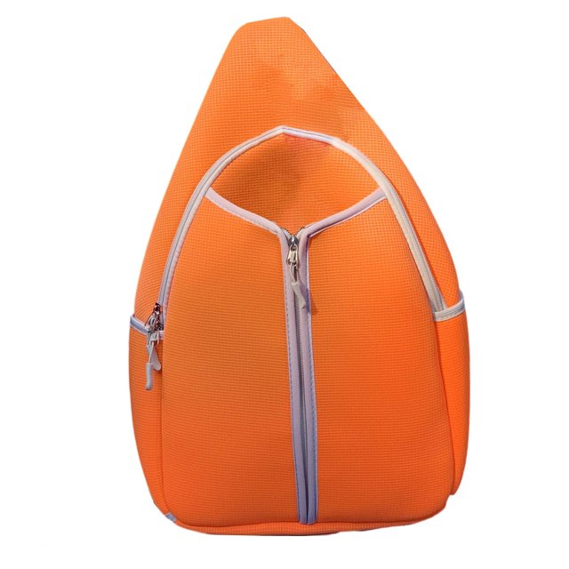 Bolsa de Pickleball con correa de hombro ajustable Bolsa profesional para raquetas de Pickleball Naranja