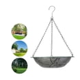 thumbnail image 1 of Comedero de metal de hierro para exteriores, multifuncional, para patio, jardín, comedero colgante, 1 of 7