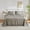 Gray, variant on Boho Vintage Floral Bed Sheet Set - Soft Brushed Deep Pocket Bedding - Wrinkle Free & Cooling - Twin/Queen/King