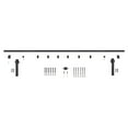 thumbnail image 2 of Miseno Mbdh0005x96 96" Bent Strap Barn Door Hardware Kit - Black, 2 of 7