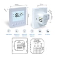 thumbnail image 4 of Tuya Smart Thermostat, Electric Floor Heating Water/Gas Boiler, Temperature Remote Control ,Save Energy, 4 of 7