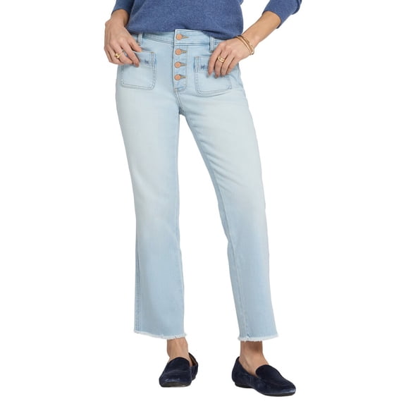 NYDJ womens Marilyn Sky Valley Straight Leg Jean, 0