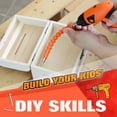 thumbnail image 7 of JoyTown Kids Real Power Drill Set – Electric Cordless Drill Tool Kit for Children with Interchangeable Bits, Flexible Shaft, Charger, All in Carrying Case, Learning Tools for Boys & Girls Home DIY, 7 of 7