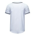 thumbnail image 4 of Xihbxyly Mens Button Shirts Regular-Fit Crew Neck Short Sleeve Quick Dry T Shirt Oversized Tshirts for Men Solid Loose Fit Oversized Tshirts for Men Stylish for Running, 4 of 7