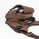 thumbnail image 3 of Bolso bandolera de hombro de lona vintage KAUKKO SG255-Coffee, 3 of 5