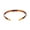 Brown, variant on CNEJRHG Women's Men's Plastic Teeth Headbands Wavy Hair Band Non Slip Head Hoop Comb for Daily Formal Dress up wear Black