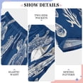 thumbnail image 4 of Boy's Pajama Pants Boys' Long Sleep Pants Children's Pajama Pants Loose Fitting Pajama Pants are Convenient to Put on and Take off L Sea Creatures Pattern, 4 of 9