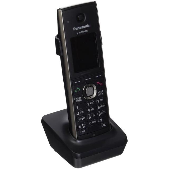 Terminal inalámbrico DECT Panasonic KX-TPA60 con pantalla LCD de 1,8"