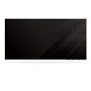 Ghent Manufacturing ARIASN44BK Aria 4 x 4 ft. Low Profile 0.25 in. Black Glassboard with 4 Markers & Eraser