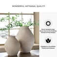 thumbnail image 4 of Signature Design by Ashley Casual Hannela Vase  Antique Tan, 4 of 5