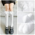 thumbnail image 3 of Guardoinrt White Wide Application Knee High Stockings Cosplay And Theme Parties Durability Lolita Stockings, 3 of 6