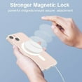 thumbnail image 3 of Magnetic Case for iPhone 14 6.1 inch, Wireless Charging Clear Case Non-Yellowing Phone Case with Built-in Magnet Compatible with MagSafe Faster Charging Slim Fit Soft Cover - Transparent, 3 of 20