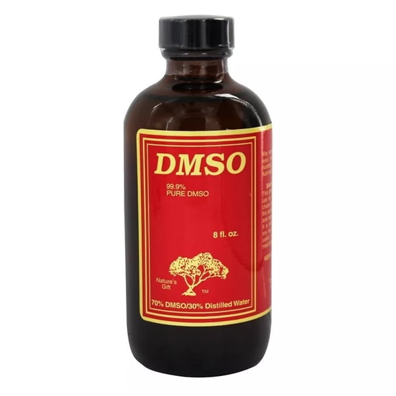 Nature's Gift DMSO - Liquid Unfragranced Glass Bottle - 8 fl. oz.