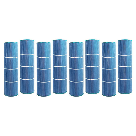 Hurricane 8 Pack HF7489-04M Elite Aseptic Pool Filter Cartridge Replacement