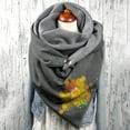 thumbnail image 2 of Women Scarfs  Vintage Print Boho Scarf Shawls Wraps Winter Warm Short Scarves, 2 of 4