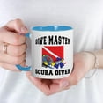 thumbnail image 3 of CafePress - Dive Master SCUBA Mug - 11 oz Ceramic Mug - Novelty Coffee Tea Cup, 3 of 3