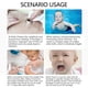 thumbnail image 4 of Fiudx Artículos en oferta con ofertas flash Parche para ombligo del baño del bebé Parche umbilical reciprocity niño transpirable, 4 of 7