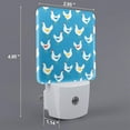 thumbnail image 2 of Sikiie Cartoon Chicken Led Night Light, Warm White,Cool White Lights for Bathroom,Hallway,Bedroom, Kids Room-EU, 2 of 7