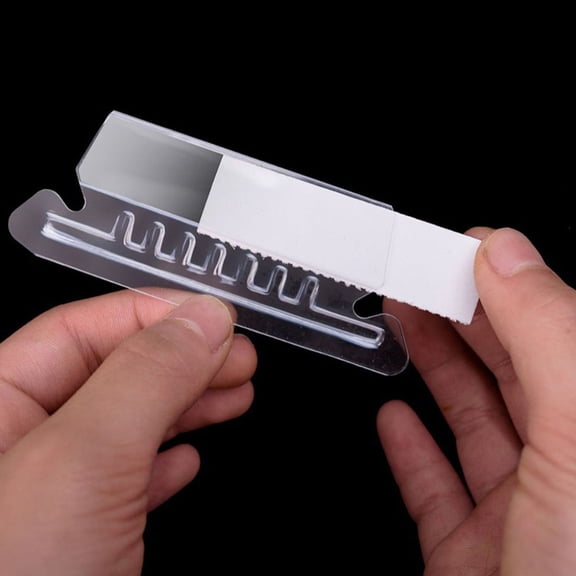 DEEPCRAFF 1 Set File Folder Labels for Document Organization White PVC Portable Use