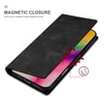 thumbnail image 6 of for iPhone 16 Pro Max Wallet Case Cover, Luxury Wallet Case with Card Holder Magnetic Clasp Kickstand PU Leather Folio Protective Phone Case for iPhone 16 Pro Max, Black, 6 of 11