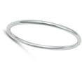 thumbnail image 4 of CHOOSE YOUR COLOR Thin Stacking Plain Wholesale Ring .925 Sterling Silver Band Jewelry Female Size 10, 4 of 4