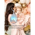 thumbnail image 6 of Dorunmo Mother and Father 1/2/3 Daughters/Son Necklace 925 Sterling Silver Sisters Gifts Moonstone Mother's Day Jewelry Gifts for Daughter Mom, 6 of 10