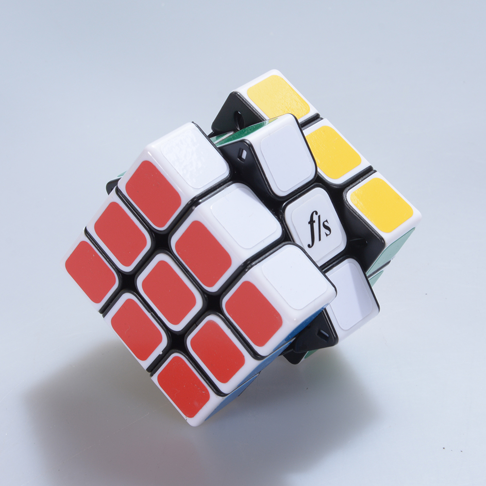 ThinkMax® 3x3x3 Speedcubing Puzzle Cube White face on Black Core 54.6mm