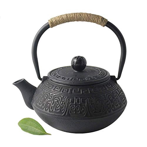 Hwagui Japanese Style Cast Iron Tea Pots for Stove Top,Healthy Teapot