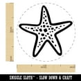 thumbnail image 2 of Starfish Sea Star Self-Inking Rubber Stamp Ink Stamper - Yellow Ink - Medium 1 Inch, 2 of 7