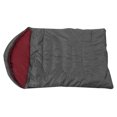 thumbnail image 1 of Saco de dormir para mascotas de poliéster rojo vino, impermeable, resistente al desgaste, para acampar al aire libre, cálido, cojín para cama de perro., 1 of 12