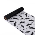 thumbnail image 1 of Home Decoration Halloween Bat Yarn Roll Meal Mat Festival Gathering Table Decoration Net Cloth Table Cloth Table Flag, 1 of 5