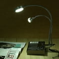 thumbnail image 3 of Sonew lámpara LED 2 en 1, Luz con clip con usb recargable y deseño de cuello de ganso, mini luz de mesa para maquillaje, tatuaje, arte de uñas y extensión de pestaña, 3 of 7