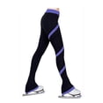 thumbnail image 1 of Greeniant Pantalones de patinaje sobre hielo, mallas, pantalones de baile, Yoga, patinaje, mallas de entrenamiento de equipo amigables con la Uniforme atlético Morado/XXL, 1 of 5