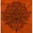 thumbnail image 2 of Spirit Animal King of Jungle Lion Men's Graphic T Shirt Tees Brisco Brands M, 2 of 6