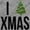 Sport Grey, variant on I Love Xmas Heart Christmas Tree Long Sleeve TShirt Men Women Brisco Brands S